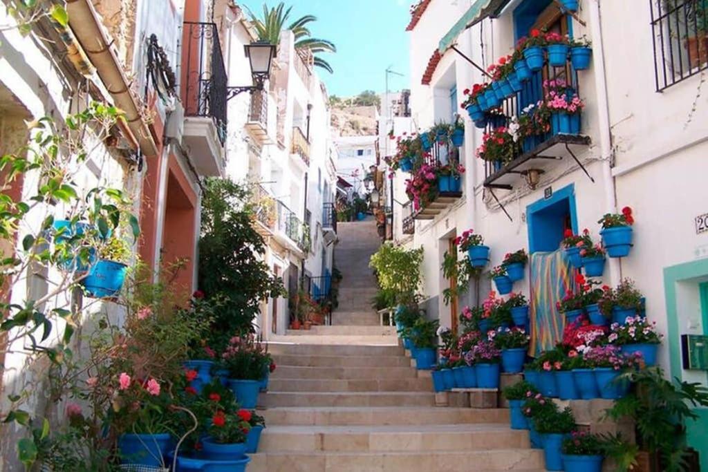 Espacioso Y Centrico Piso Con Zona Chill-Out Alicante Kültér fotó